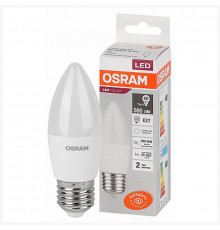 Лампа Osram светод. 7W E27 4000K 560Лм свеча LED VANCE 4058075579477