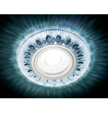 Светильник точечный S305 CH (LED COLD) хром/прозрачный хрусталь MR16+3W СПЕЦЦЕНА