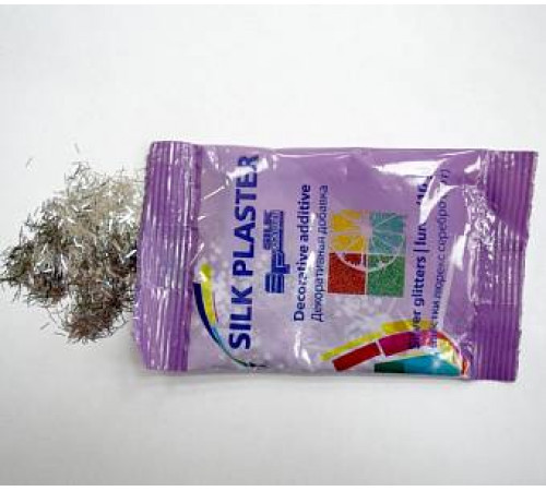 Блестки люрекс серебро 10г Silk Plaster Блестки люрекс серебро 10г Silk Plaster