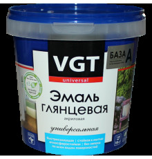 ВГТ ВДАК 1179  акриловая  универсальная эмаль,гл.,супербелая 2,5кг