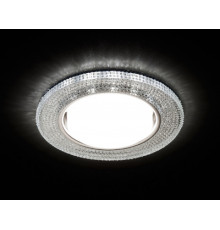 Светильник точечный  G290 GX53+3W LED WHITE  хром/прозрачный (CH) СПЕЦЦЕНА