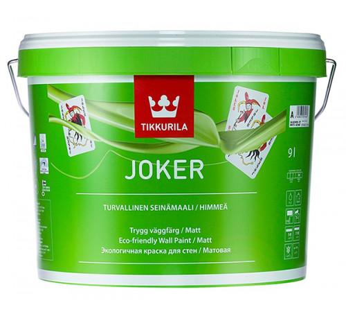 Краска Tikkurila воднодисперсионная Joker База С матовая 0,9 л