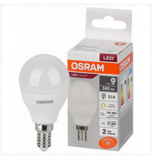 Лампа Osram светод. 7W E14 3000K 560Лм шар LED VANCE 4058075579620