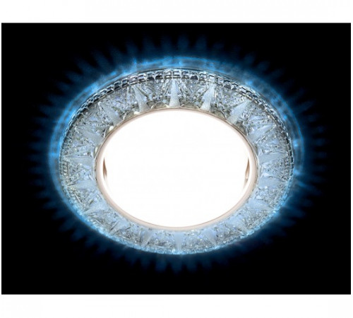 Светильник точечный G301 GX53+3W LED COLD хром/прозрачный (CL/CLD) СПЕЦЦЕНА Светильник точечный G301 GX53+3W LED COLD хром/прозрачный (CL/CLD) СПЕЦЦЕНА