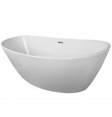 Ванна акр. Azario EASTON 1800x820x600 мм., белая, свободностоящая, в комп, с сифоном и метал.рамой