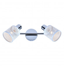Спот 669/2A E14*60W Chrome/White