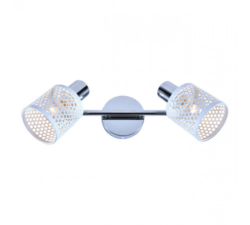 Спот 669/2A E14*60W Chrome/White