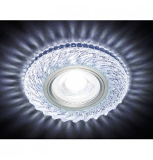 Светильник точечный S295 CH (LED COLD) хром/прозрачный хрусталь MR16+3W СПЕЦЦЕНА