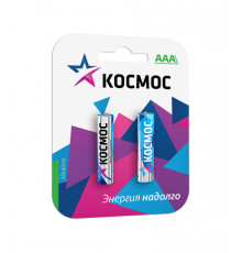Элемент питания Космос LR03 (ААА)  1,5V Alkaline BL2 КосLR032BL