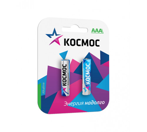 Элемент питания Космос LR03 (ААА) 1,5V Alkaline BL2 КосLR032BL Элемент питания Космос LR03 (ААА) 1,5V Alkaline BL2 КосLR032BL