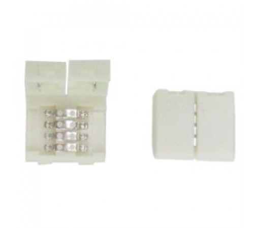 Коннектор зажим 4-конт 10мм SMD5050 RGB Ecola SC41SCESB (440737)