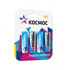 Элемент питания Космос LR6 (АА) 1,5V Alkaline BL4 CLASSIC
