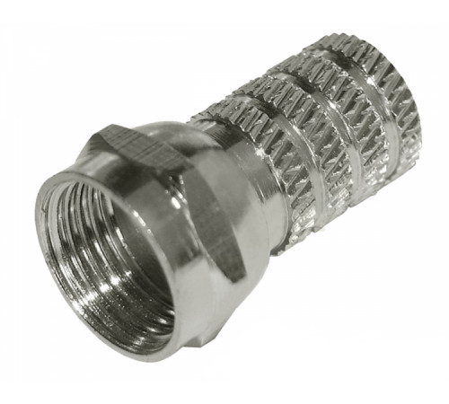 F-разьемный антенный Rexant 05-4003 д/кабеля RG-6, накрутка ( F штекер) F-разьемный антенный Rexant 05-4003 д/кабеля RG-6, накрутка ( F штекер)