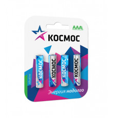 Элемент питания Космос LR03 (ААA) 1,5V Alkaline BL4 CLASSIC