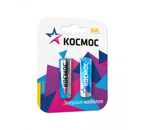 Элемент питания Космос LR6 (АА) 1,5V Alkaline BL2 КосLR62BL Элемент питания Космос LR6 (АА) 1,5V Alkaline BL2 КосLR62BL