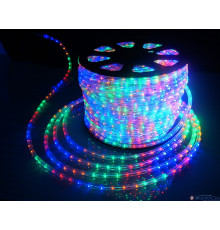 Дюралайт на свет-х КВАДРАТ мульт. 60LED на 1м сеч.17*8мм