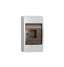 Бокс ЩРН-П-4  проз/дв IP30 бел ИЭК КМПн 2/4