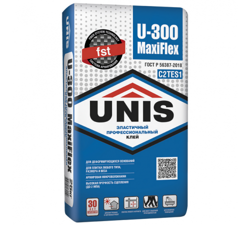 Клей плиточный MaxiFlex U-300 С2 ТЕ S1 25 кг