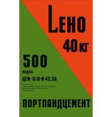 Цемент М-500 Д 20 40 кг ЛЕХО 
