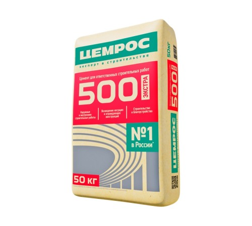 Цемент ЦЕМ II/А-Ш 42,5Н Цемрос/Евро М-500 Д20 50кг (34/39) Цемент ЦЕМ II/А-Ш 42,5Н Цемрос/Евро М-500 Д20 50кг (34/39)