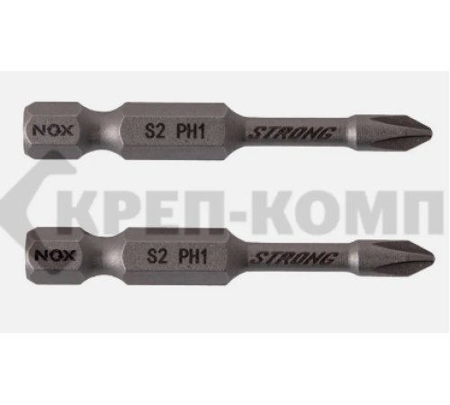 Бита 6,3 Ph1-50мм Nox Strong 336150-2