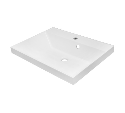 Комплект Azario Тумба Эстима 60/2 595х447х555 подвесная, с раковиной Астория 60, графит