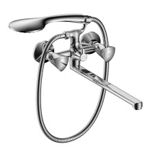 Смеситель для ванны с длинным изливом TEPLO, TEP04-320