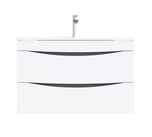 Тумба с умывальником подвесная Cloud 80 см, белая CLO80W0i95К IDDIS