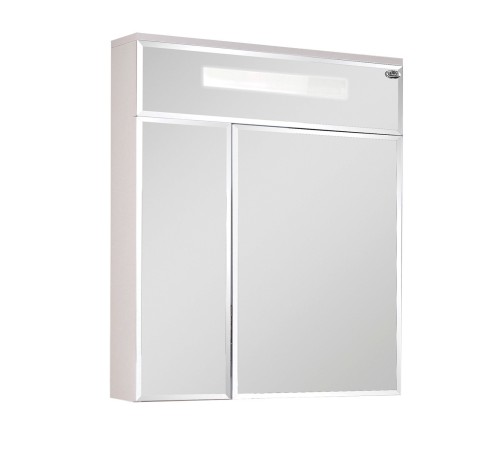 Шкаф-зеркало Onika Сигма 60 белый, c LED подсветкой