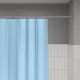 Штора для ванной комнаты.голубой, 200*180см , IDDIS Promo P07PE18I11