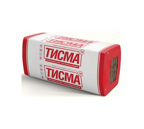 Плита минераловатная KNAUF TS 038 Aquastatik ТИСМА, 1300х600х100 мм (8 плит)