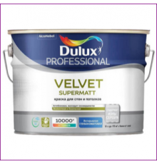 Краска Dulux воднодисперсионная TRD Velvet Touch Matt База BW 10л