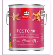 Эмаль Tikkurila алкидная Euro Pesto 10 База А матовая 0,9л