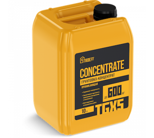 Грунтовка-концентрат Concentrate Строефф TGX5 10 л