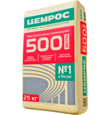Цемент ЦЕМ I/А-Ш 42,5Н Евро М-500 Д0 25кг (70)