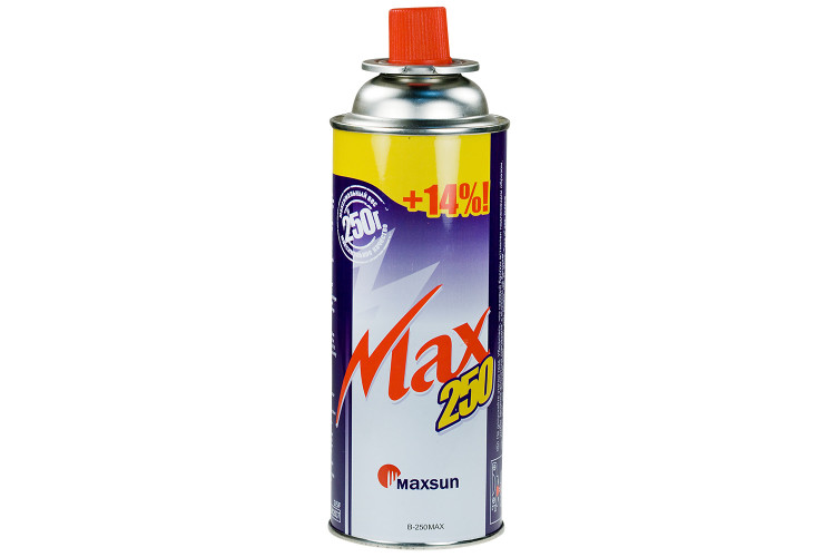 Газ 250. Газовый баллон Еврогаз Max, цанговый 250 гр. Газовый баллон Max 250. Баллон газовый Еврогаз 250 г бутан. Баллон ГАЗ. 250г Мах Еврогаз /бутан. Смесь 95%/,.